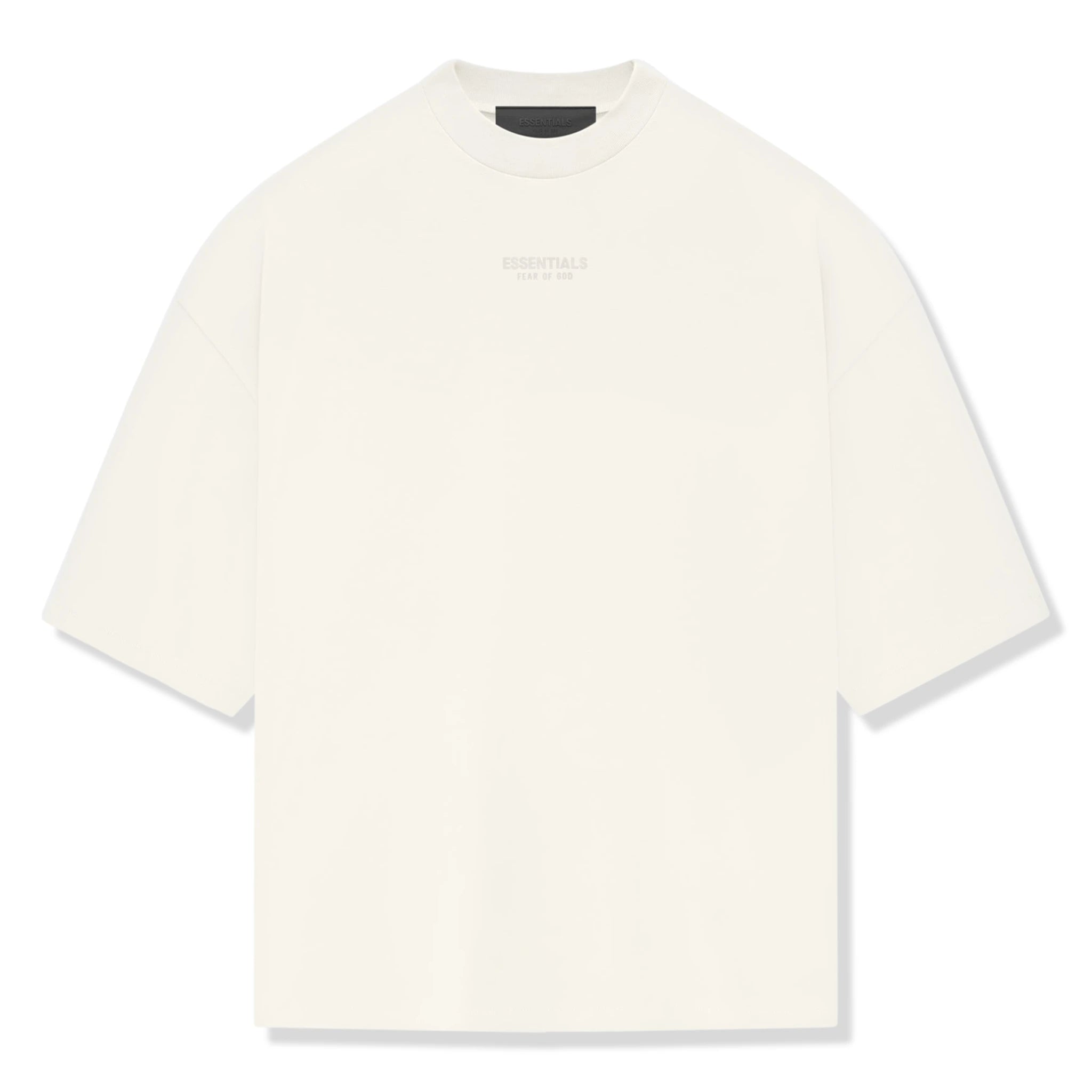 Fear of God Essentials Cloud Dancer T-Shirt Men's Casual Tee | FW23 Collection | Streetwear Fashion | Perfect for Daily Wear & Urban Outfits