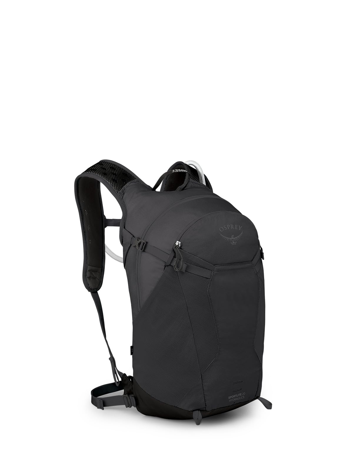 Osprey Sportlite 20L Unisex Hiking Backpack with Hydration Reservoir - Lightweight Daypack for Outdoor Adventures, Camping & Travel - Dark Charcoal Grey