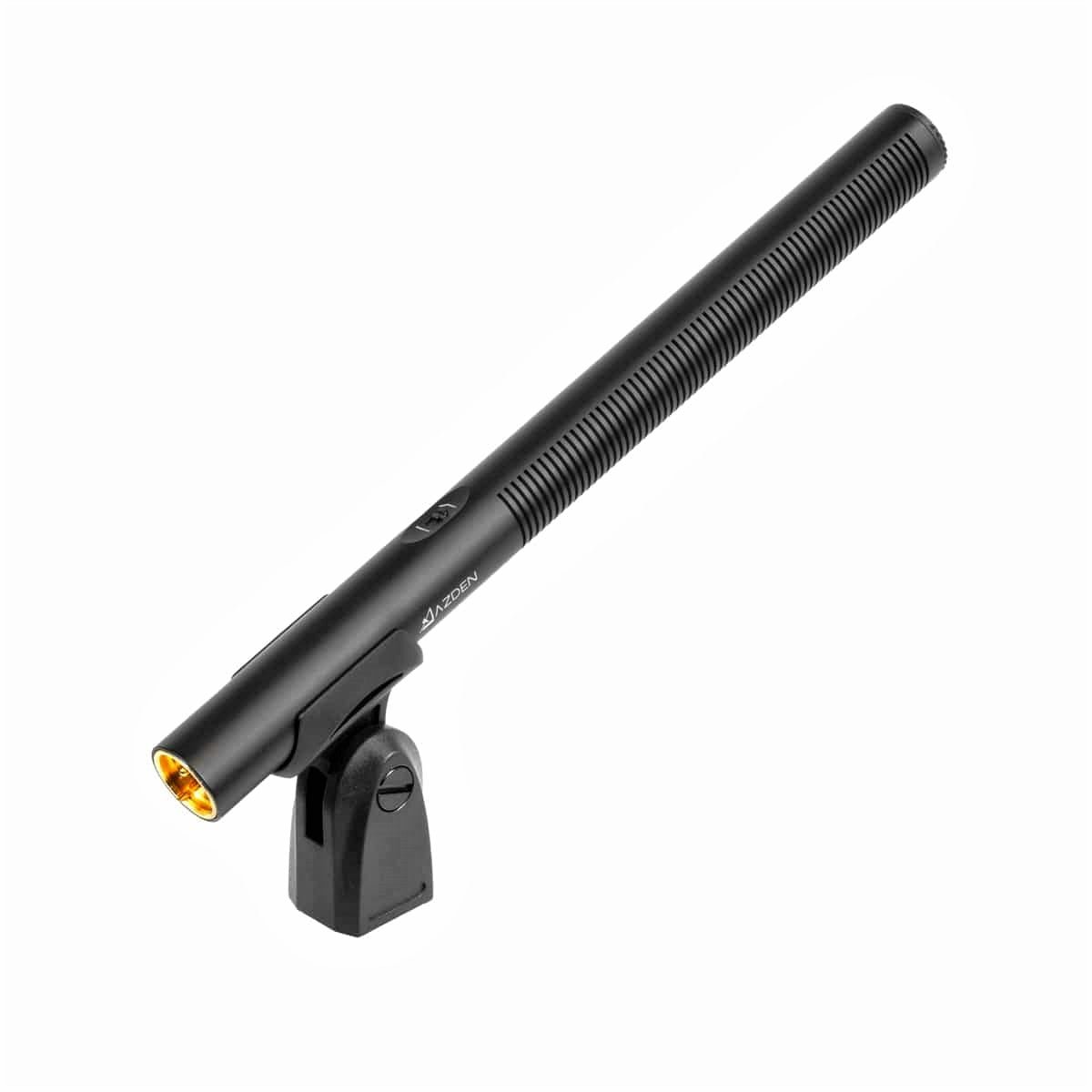 Azden Professional Hypercardioid Shotgun Microphone for DSLR Cameras - Perfect for Filmmaking, Vlogging & Interviews