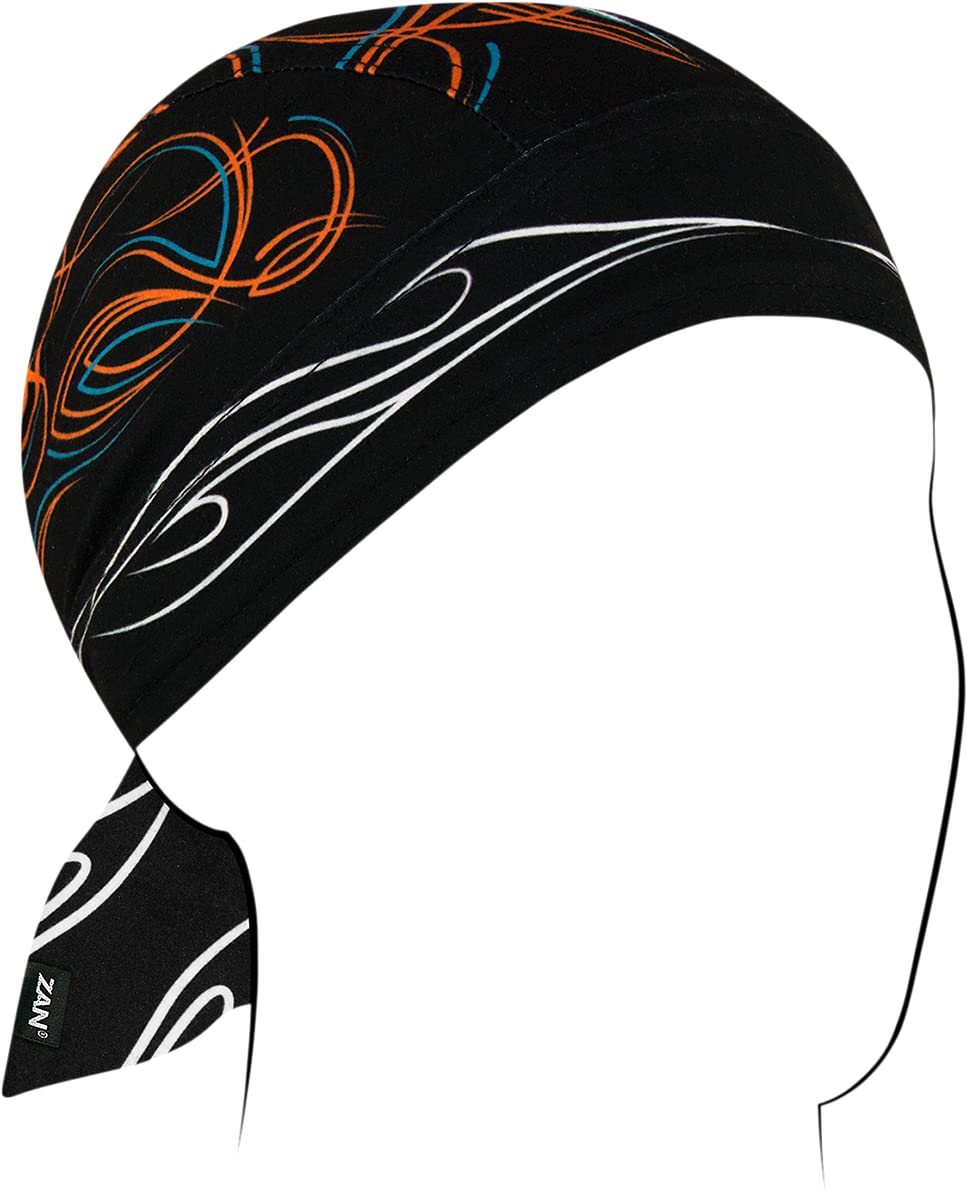 Zanheadgear® Flydanna® SportFlex® Hot Rod Flame Bandana - Breathable & Moisture-Wicking Headwear for Cycling, Running, Motorcycling & Outdoor Sports