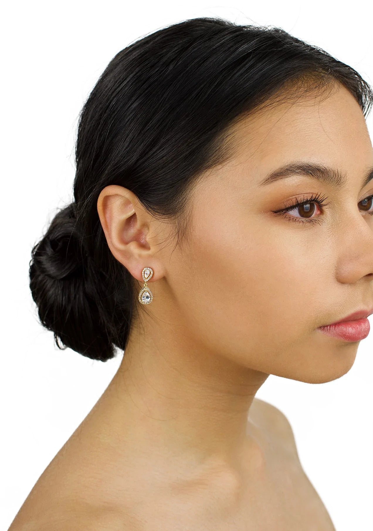 Esther Earrings for Women - Elegant Gold Hoop Earrings for Everyday Wear | Perfect for Parties, Weddings & Office