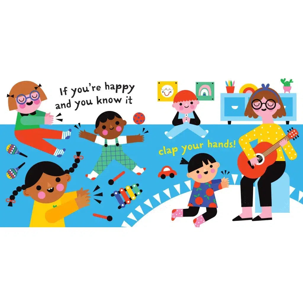 Indestructible Baby Books - Happy and You Know It | Tear-Resistant, Washable, Non-Toxic Early Learning Books for Toddlers | Perfect for Storytime, Travel & Playtime