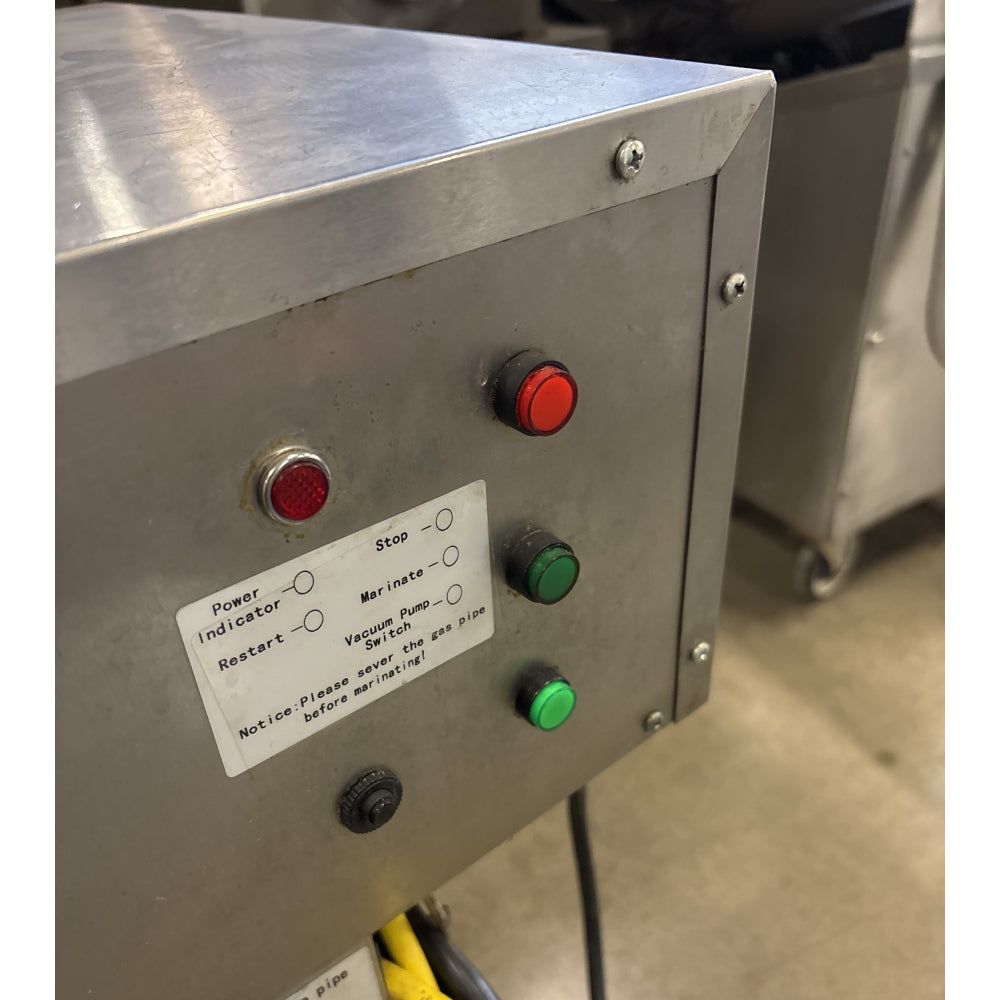 USED Nella 0.25 HP Vacuum Meat Marinator 41514 - Perfect for Commercial Kitchens & Food Processing