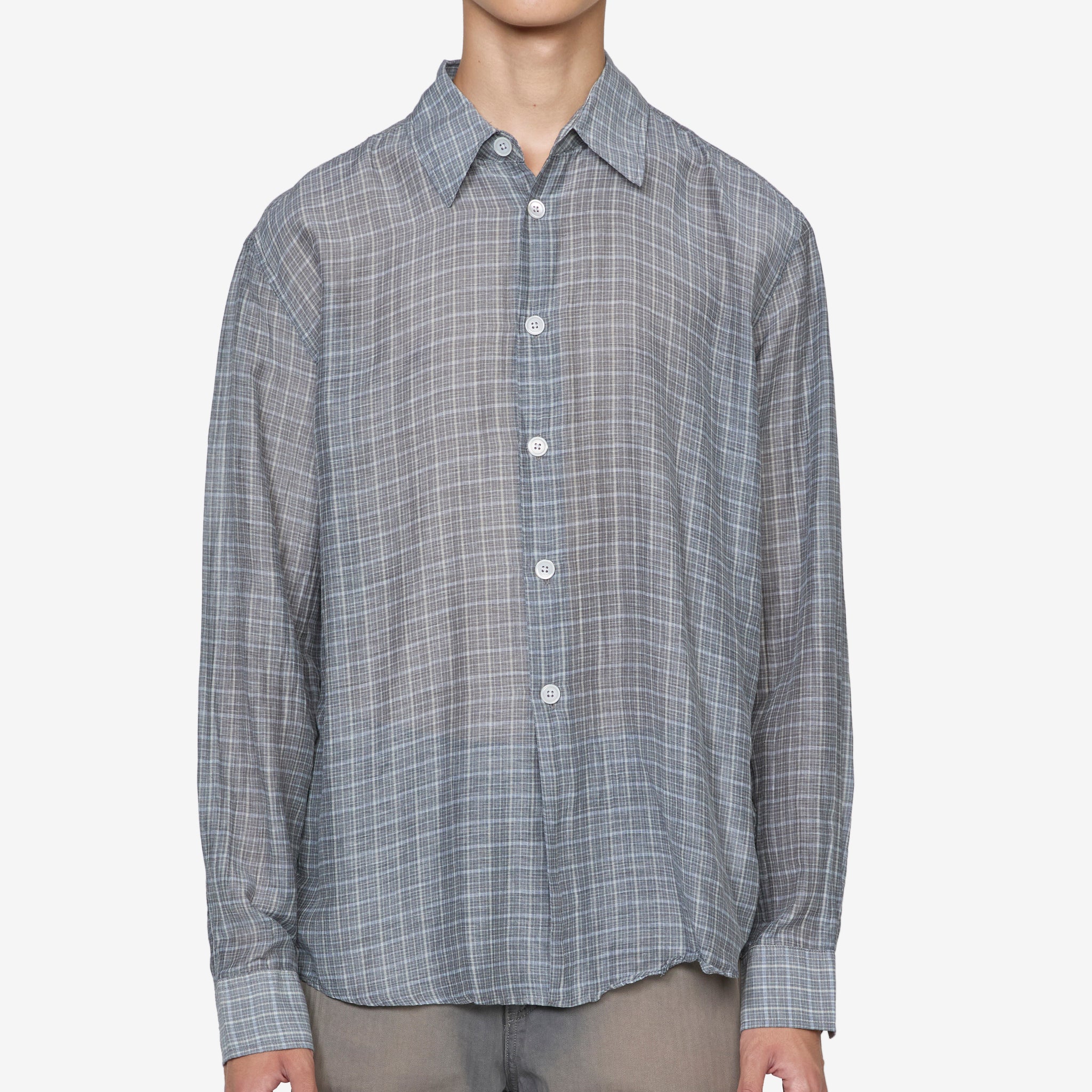Beyond Shirt Picnic Check Cotton Silk Blouse - Stylish Casual Button Down Shirt for Women | Perfect for Office, Dating & Outdoor Activities