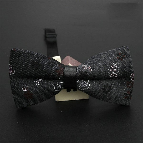 Floral Print Pajarita Bow Tie - Elegant & Stylish Accessory for Weddings, Parties & Formal Events