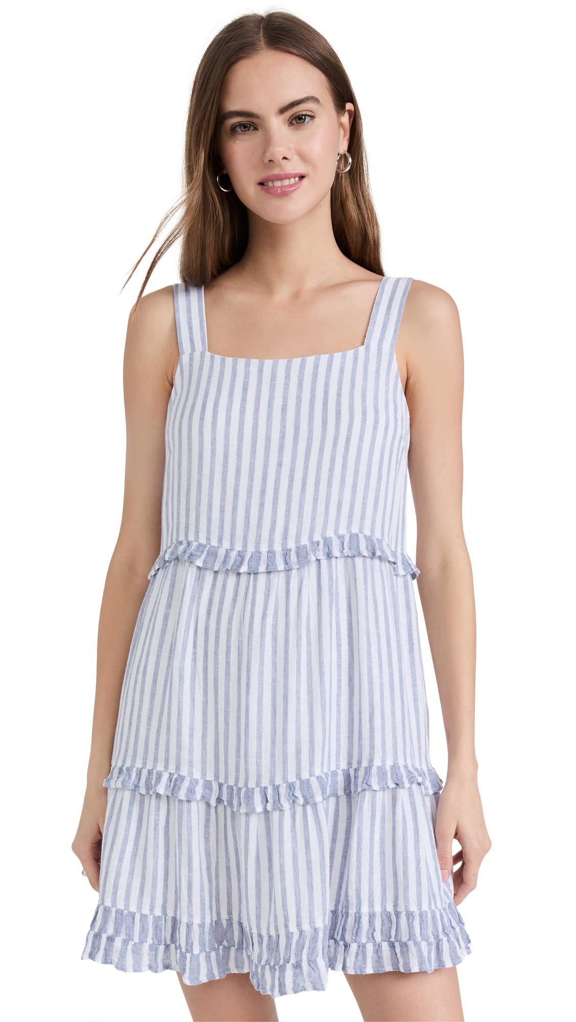 Women's Sandy Dress - Flowy Summer Beach Dress with Pockets | Casual Boho Maxi Dress for Vacation, Travel & Outdoor Activities