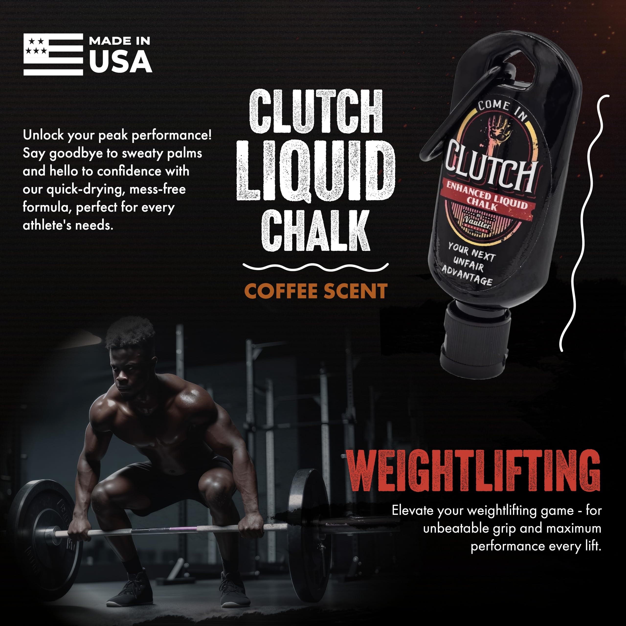 STYK Vaulter Magazine - Premium Liquid Chalk for Weightlifting, Gymnastics & Rock Climbing | No Mess Grip Enhancer | Ideal for CrossFit, Bodybuilding & Pole Vaulting | Perfect for Gym, Home Workouts & Outdoor Training