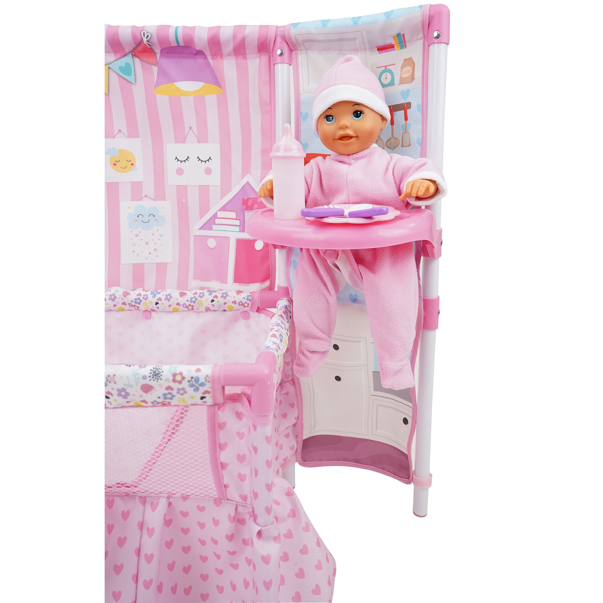 509 Crew BnB Pink Doll Furniture Set - 14