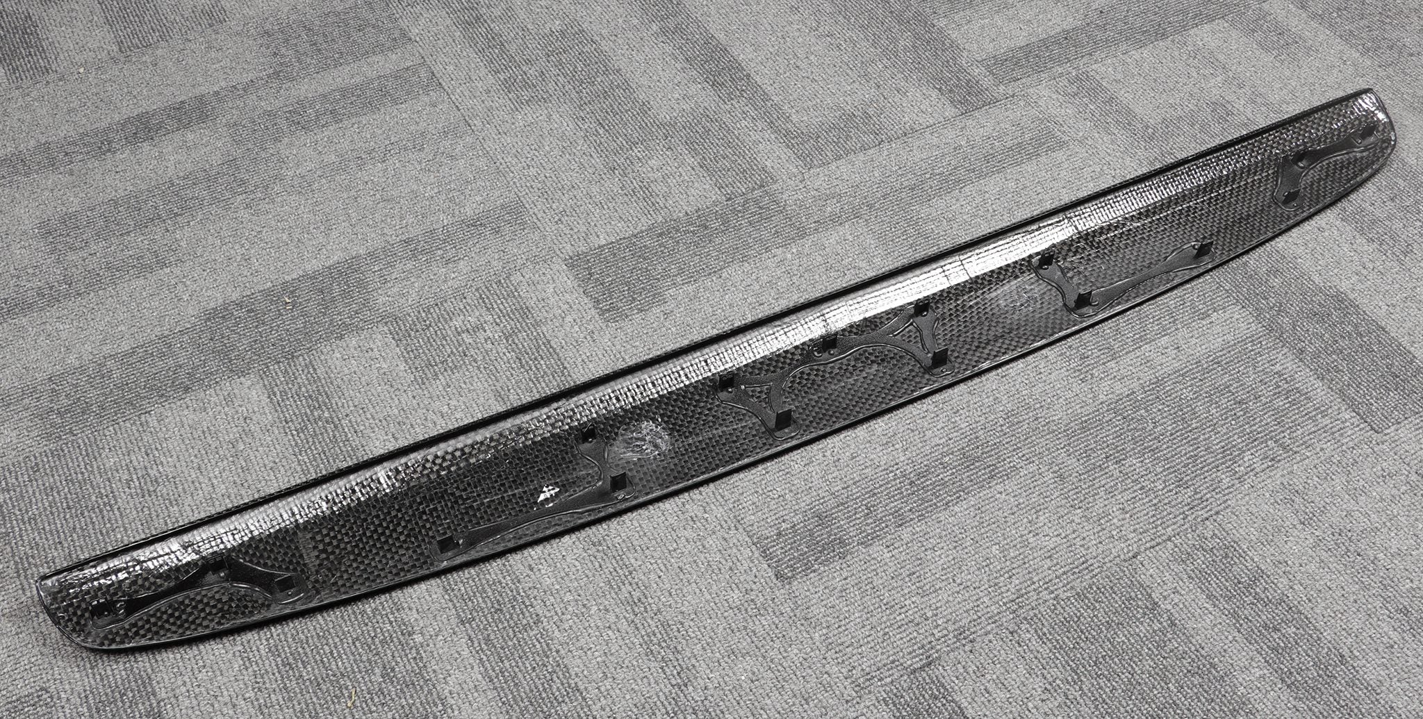 Premium Carbon Fiber Plain Weave Dashboard Trim Replacement for Tesla Model 3 Highland 2024+ | Lightweight & Durable Interior Upgrade | Perfect for Car Enthusiasts & Luxury Vehicle Customization