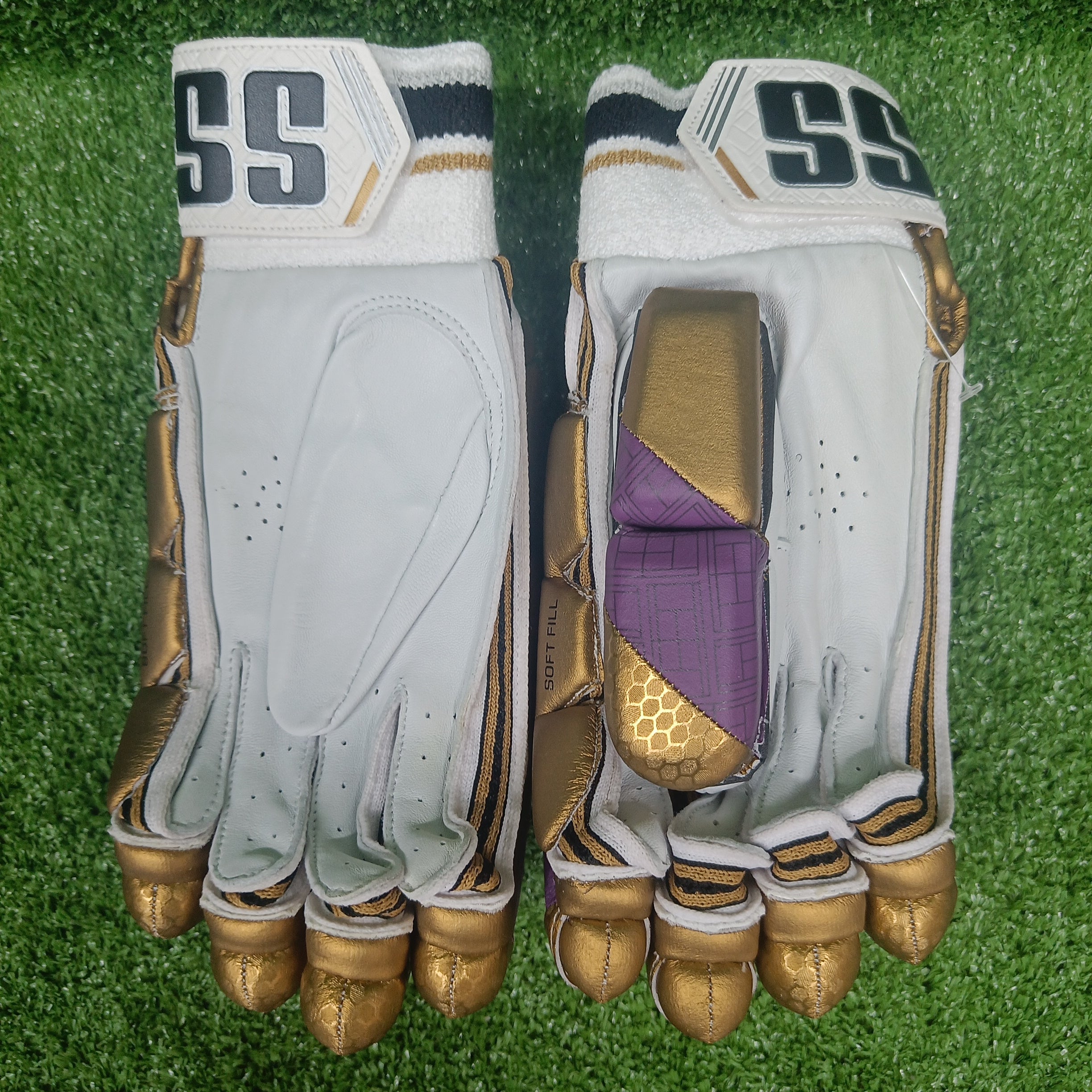 SS Super Test Kolkata Knight Riders IPL Cricket Batting Gloves - Professional Cricket Gloves for Men & Women - Perfect for Training, Matches & Tournaments