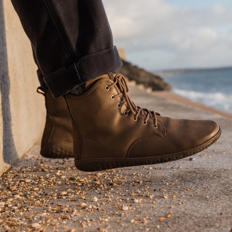 Vivobarefoot Scott IV Men's Barefoot Shoes - Lightweight Minimalist Trail Running & Hiking Shoes for Natural Movement