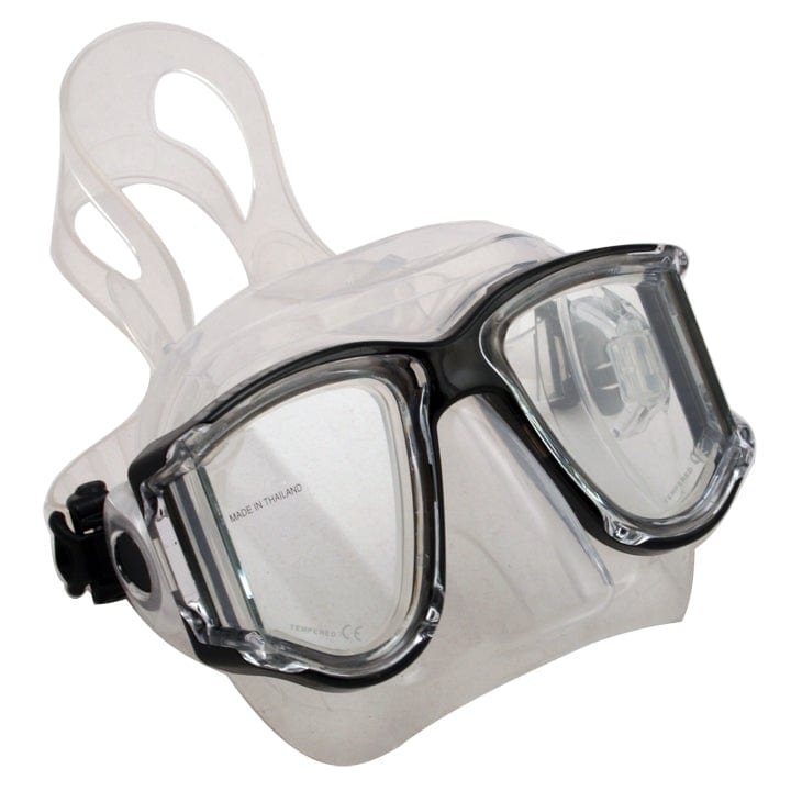 Promate Avanti FL Side View Edgeless Scuba Dive Mask MK490 - Premium Snorkeling & Freediving Gear for Clear Underwater Vision