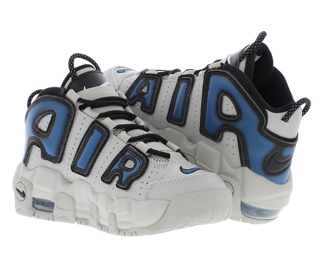 Nike Boys Air More Uptempo Basketball Shoes - Little Kid Size | Comfortable Sneakers for Kids Sports & Daily Wear | Perfect for Basketball, Running & School Activities