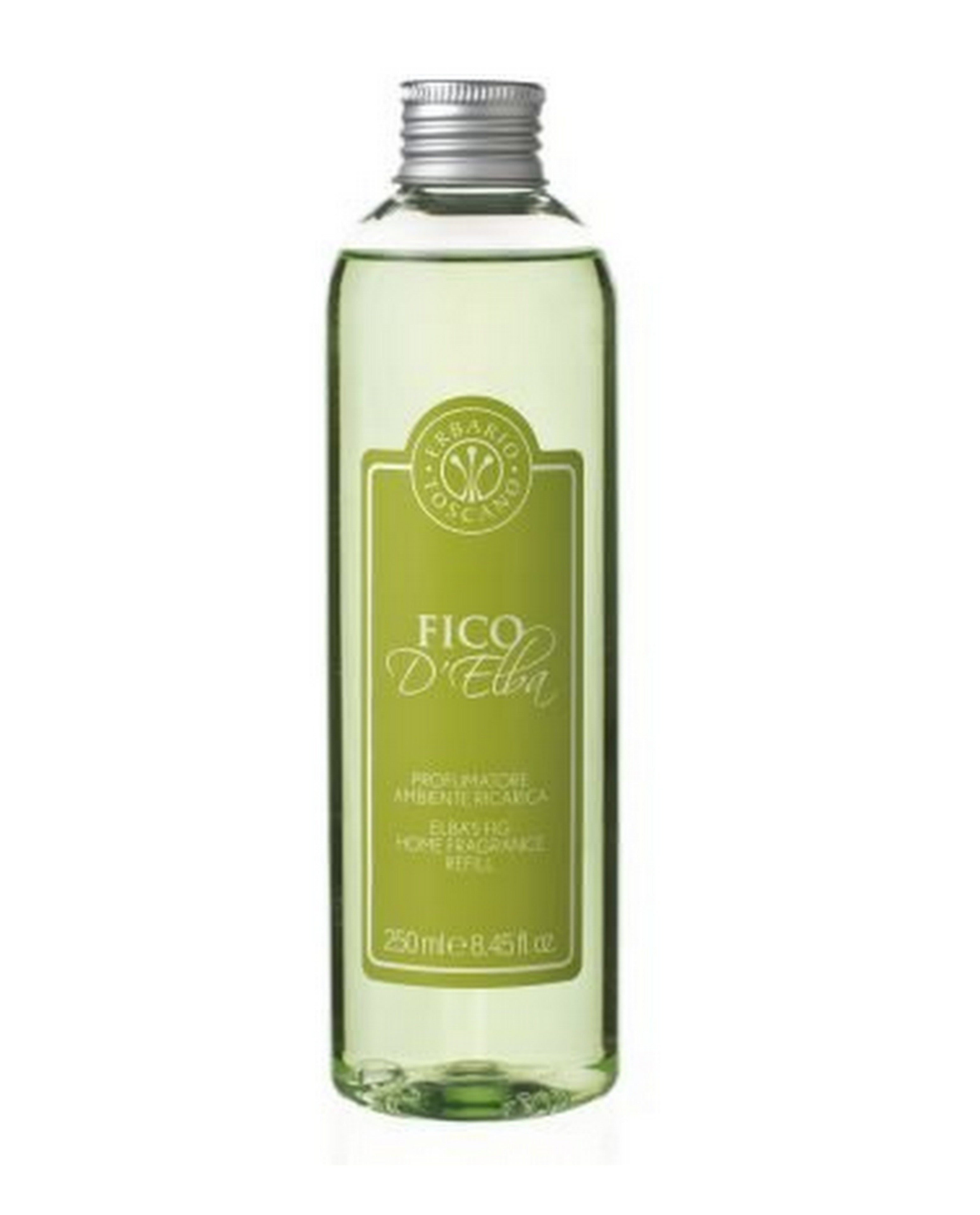 Erbario Toscano Elba's Fig Home Fragrance Diffuser Refill 250ml - Long-Lasting Aroma for Living Room, Bedroom & Office Decor