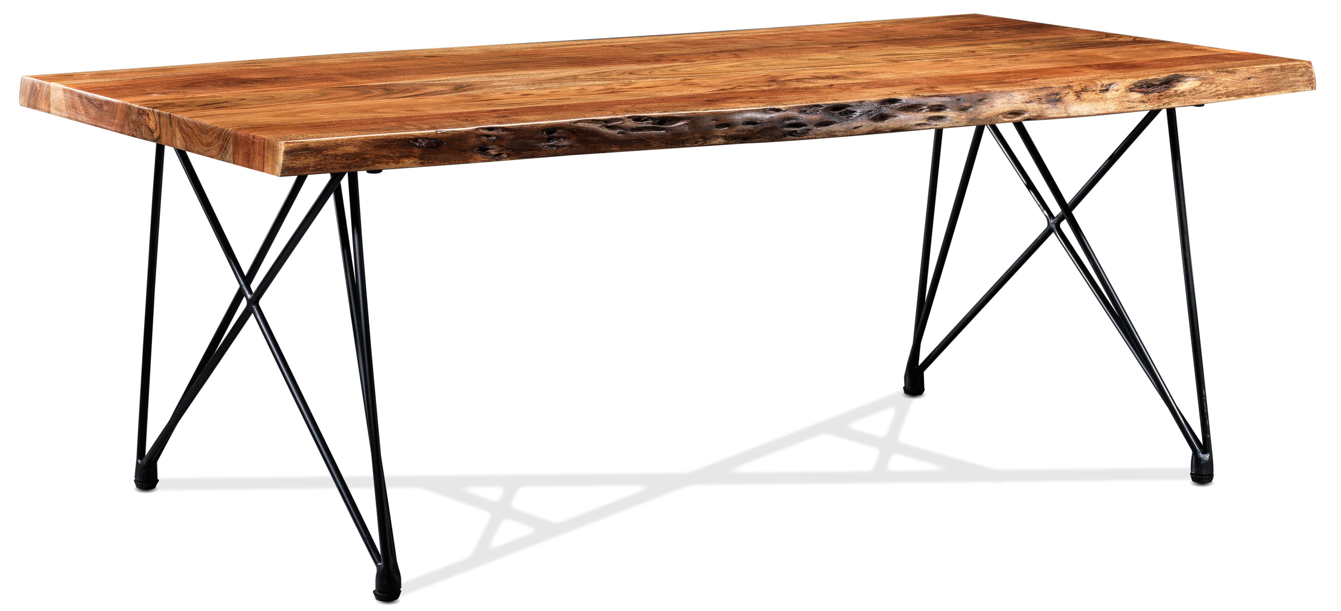 Agra 50 Coffee Table - Natural Wood Modern Living Room Furniture for Home Decor | Perfect for Living Room, Lounge & Office Spaces