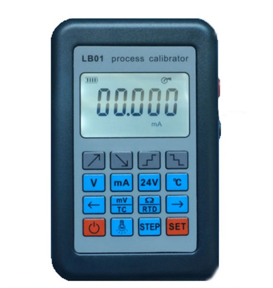TOPCHANCES LB01 Multifunction Process Calibrator with 4-20mA/0-10V/mV LCD Display - Resistance, Current, Voltage & Signal Generator for Industrial Automation, HVAC & Electrical Testing