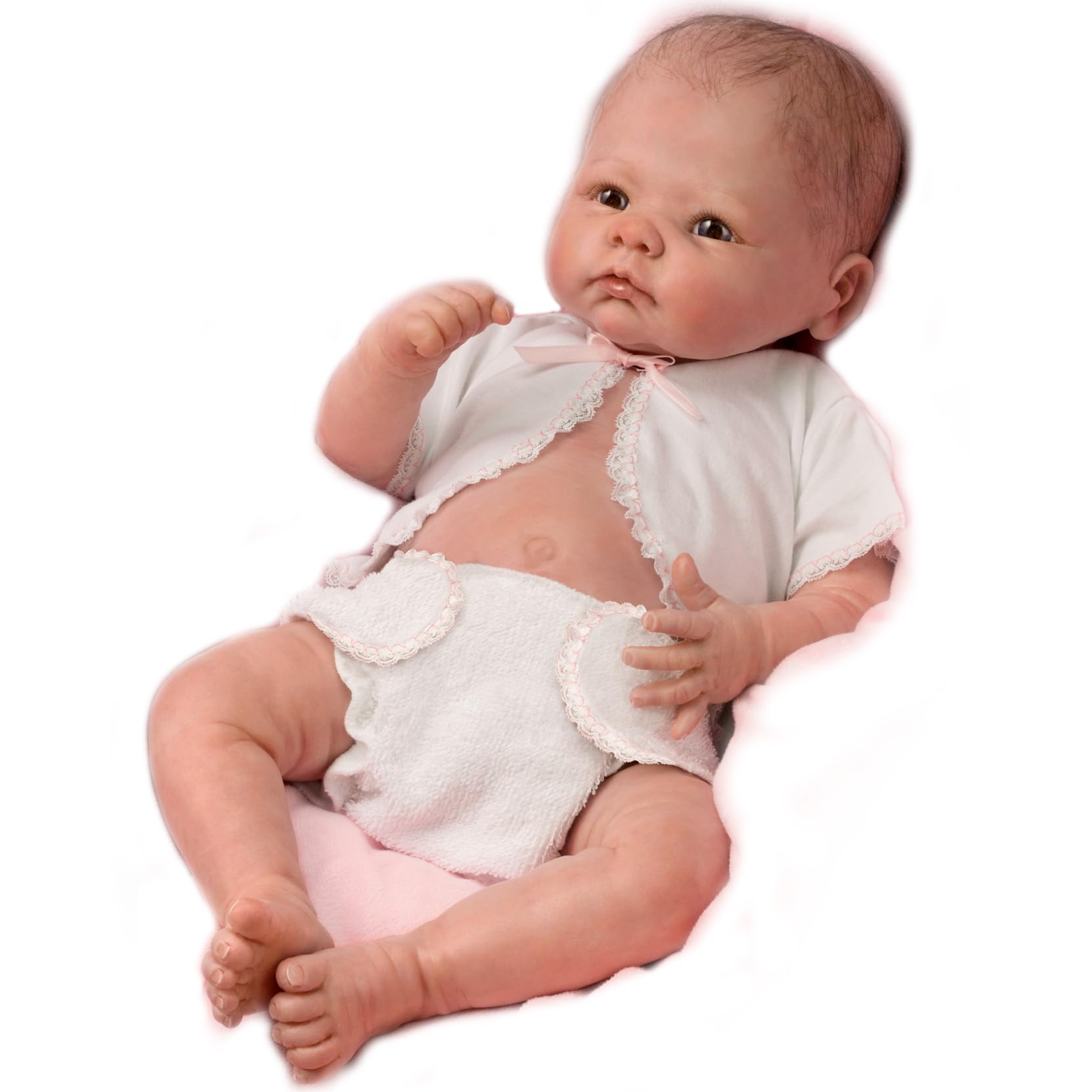 **Ashton-Drake Galleries Little Grace Realistic Baby Doll - Lifelike Collectible Doll for Display, Gifts & Nursery Decor**    *(Perfect for Collectors, Baby Showers, Nursery Room Decor & Heartwarming Gifts)*