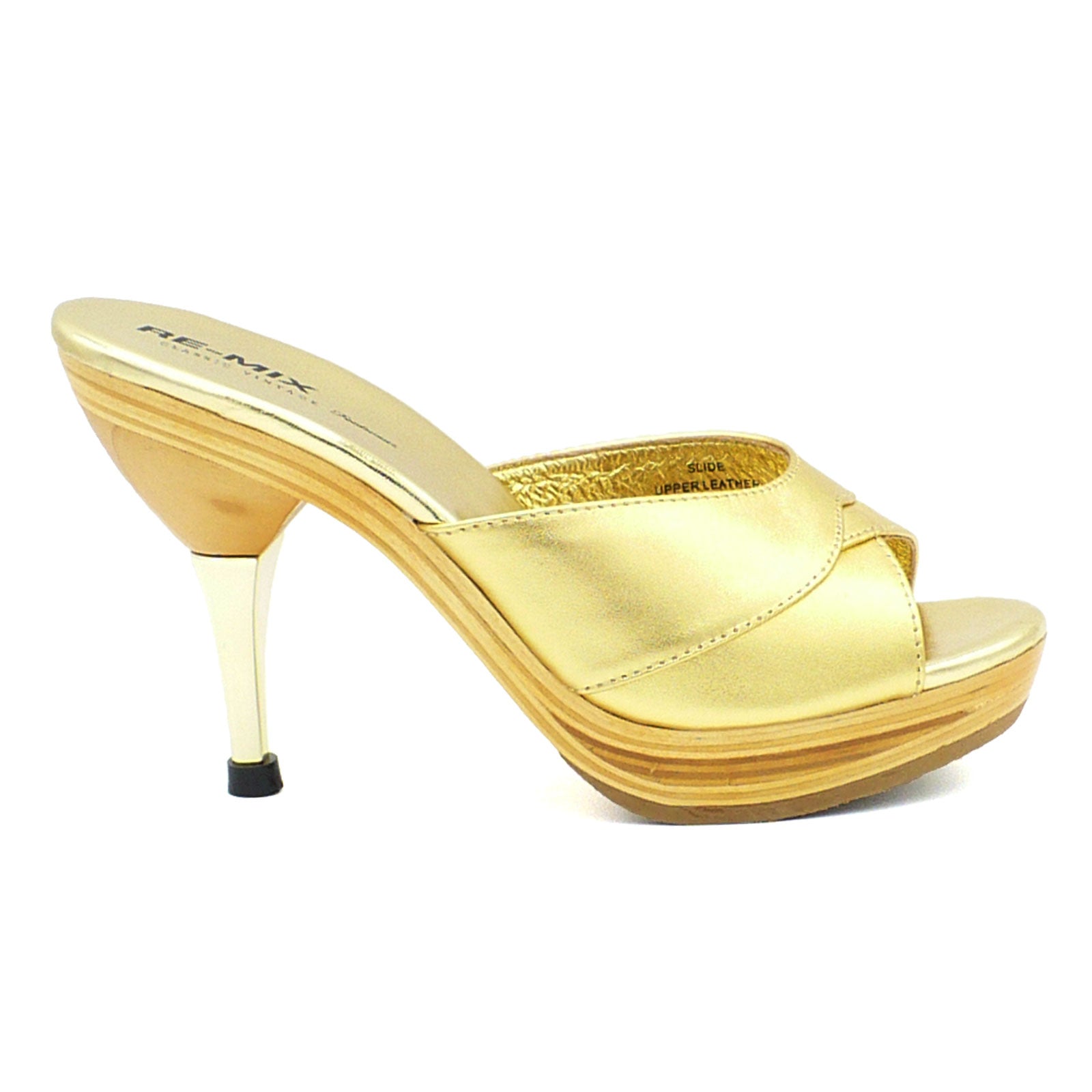 Hollywood Stilettos Slide - Women's High Heel Sandals for Parties, Weddings & Night Out | Sexy Open-Toe Dress Shoes with Comfortable Cushioning