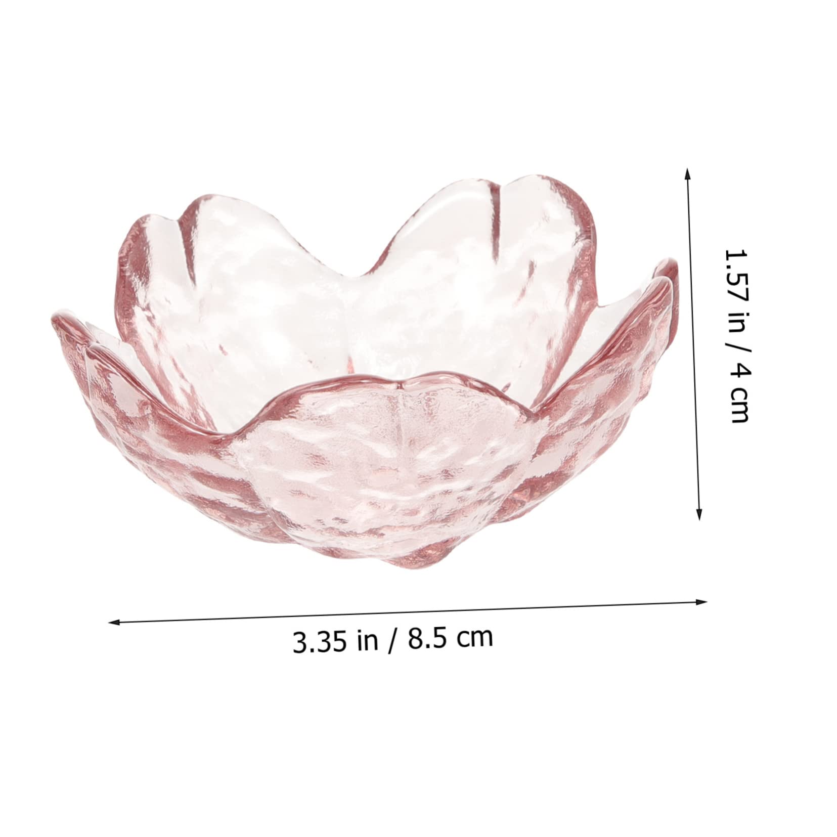 2 Sets Clear Pink Metal Massage Oil Bowls for Salon & Spa - Facial Mask Mixing Bowl, Fragrance Kit, Care Food, Sauce Dish - Perfect for Estheticians, Facial Treatments & Appetizer Plates