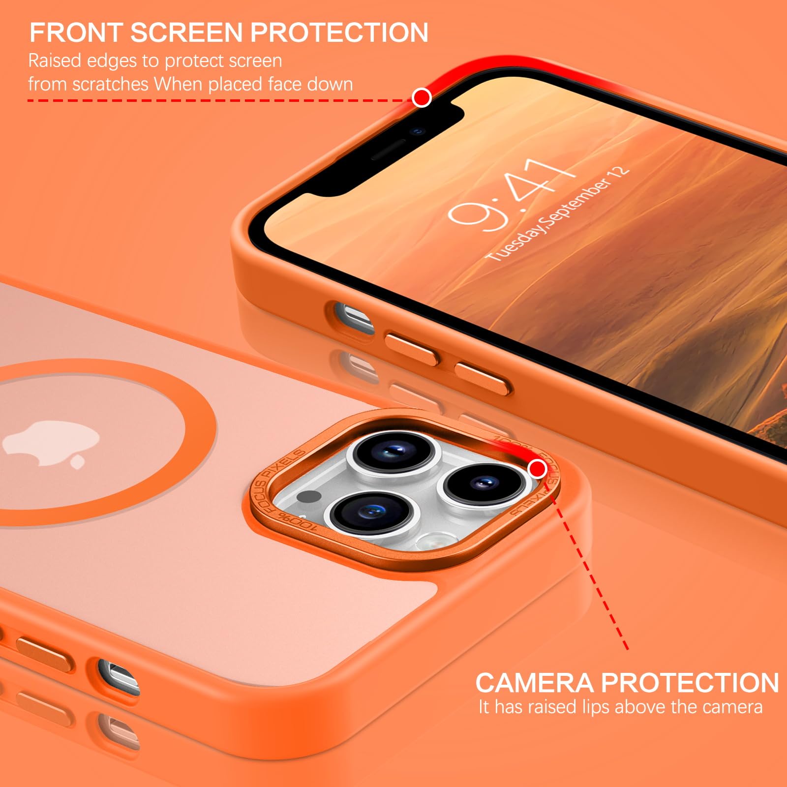 BENTOBEN Magnetic Case for iPhone 12 Pro Max 6.7