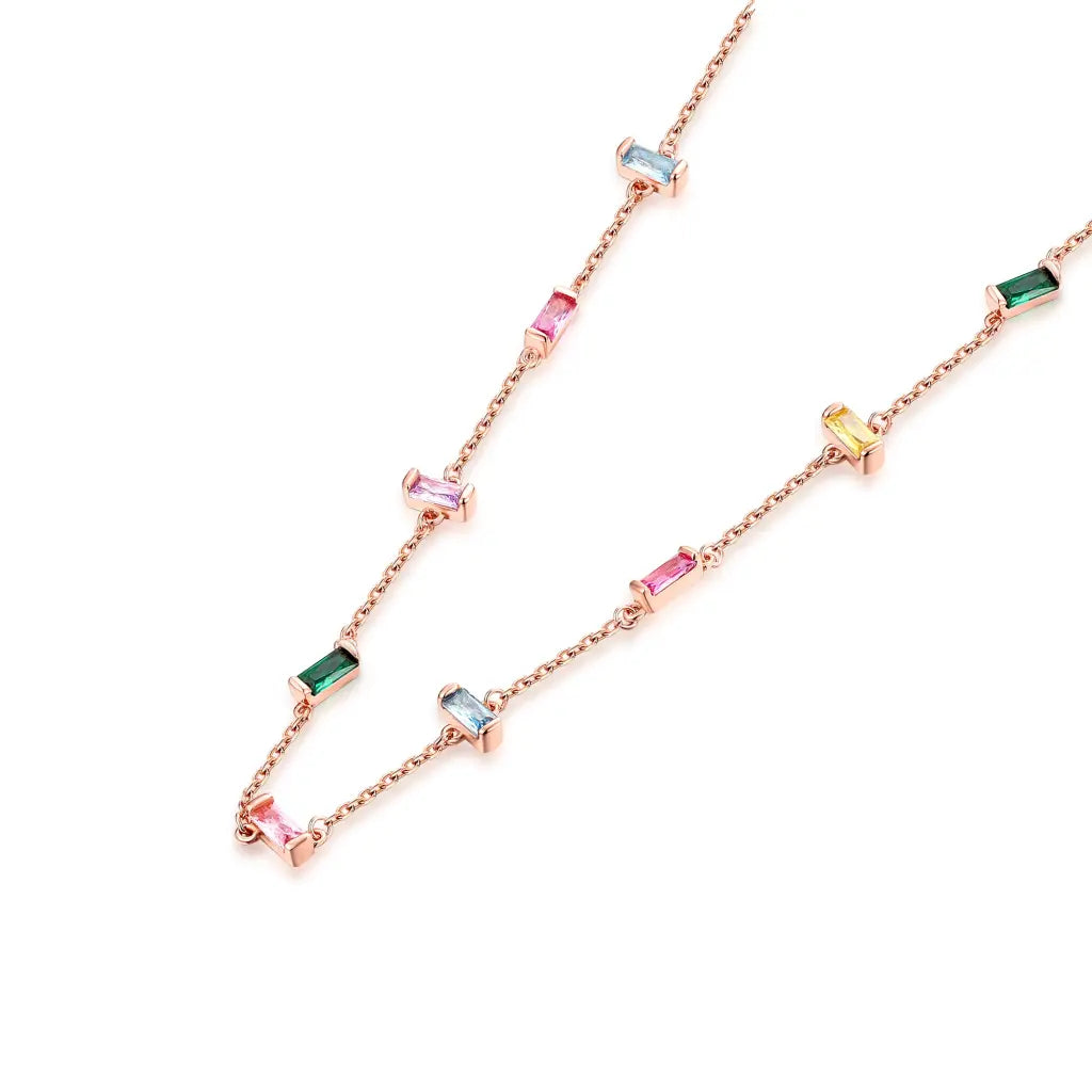 Vibrant Rainbow Sprinkles Choker Necklace | Colorful Beaded Party Jewelry for Women & Teens | Perfect for Festivals, Raves & Costume Accessories