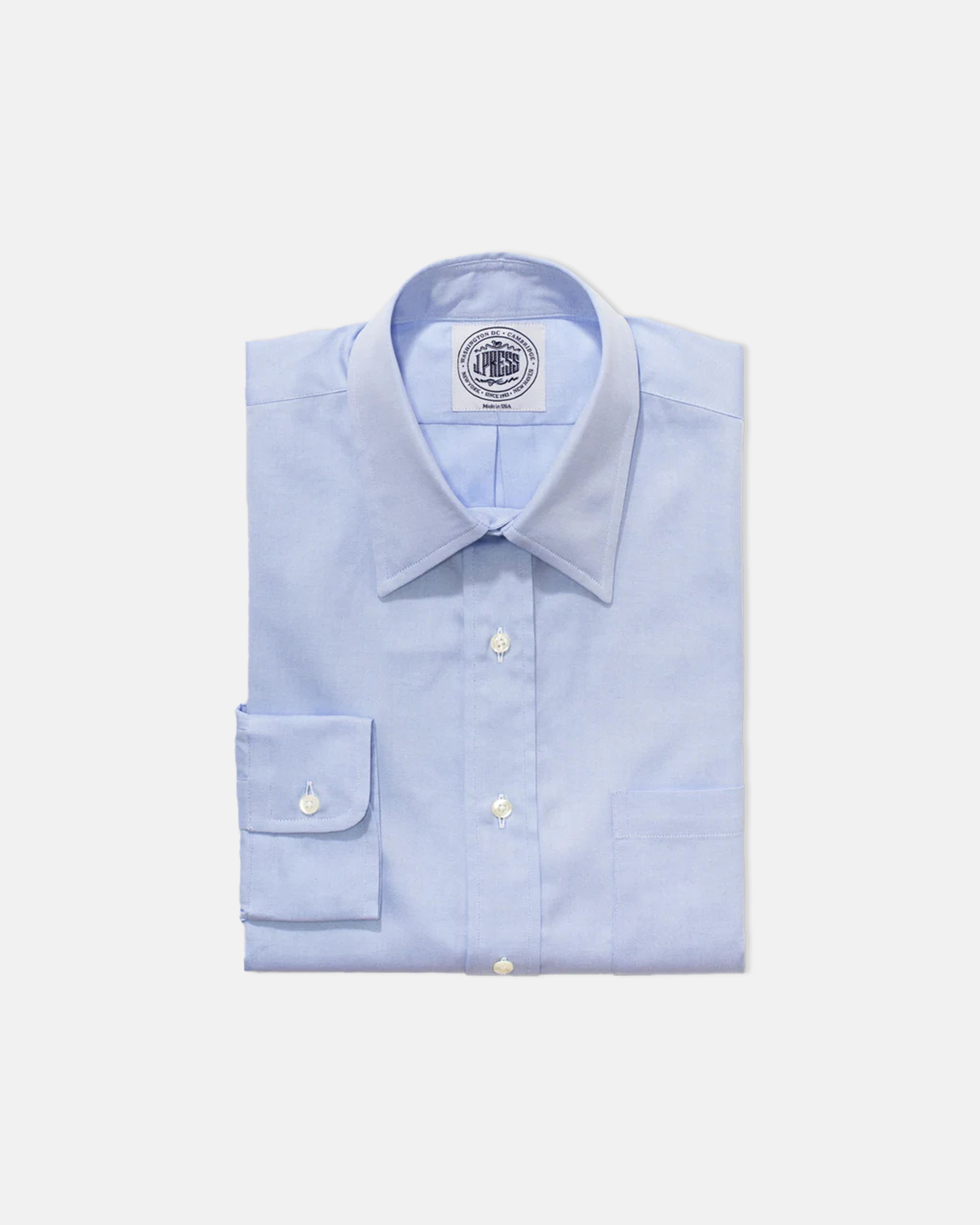 Premium Pinpoint Oxford Point Collar Dress Shirt for Men - Classic Business & Formal Wear - Perfect for Office, Interviews & Special Occasions
