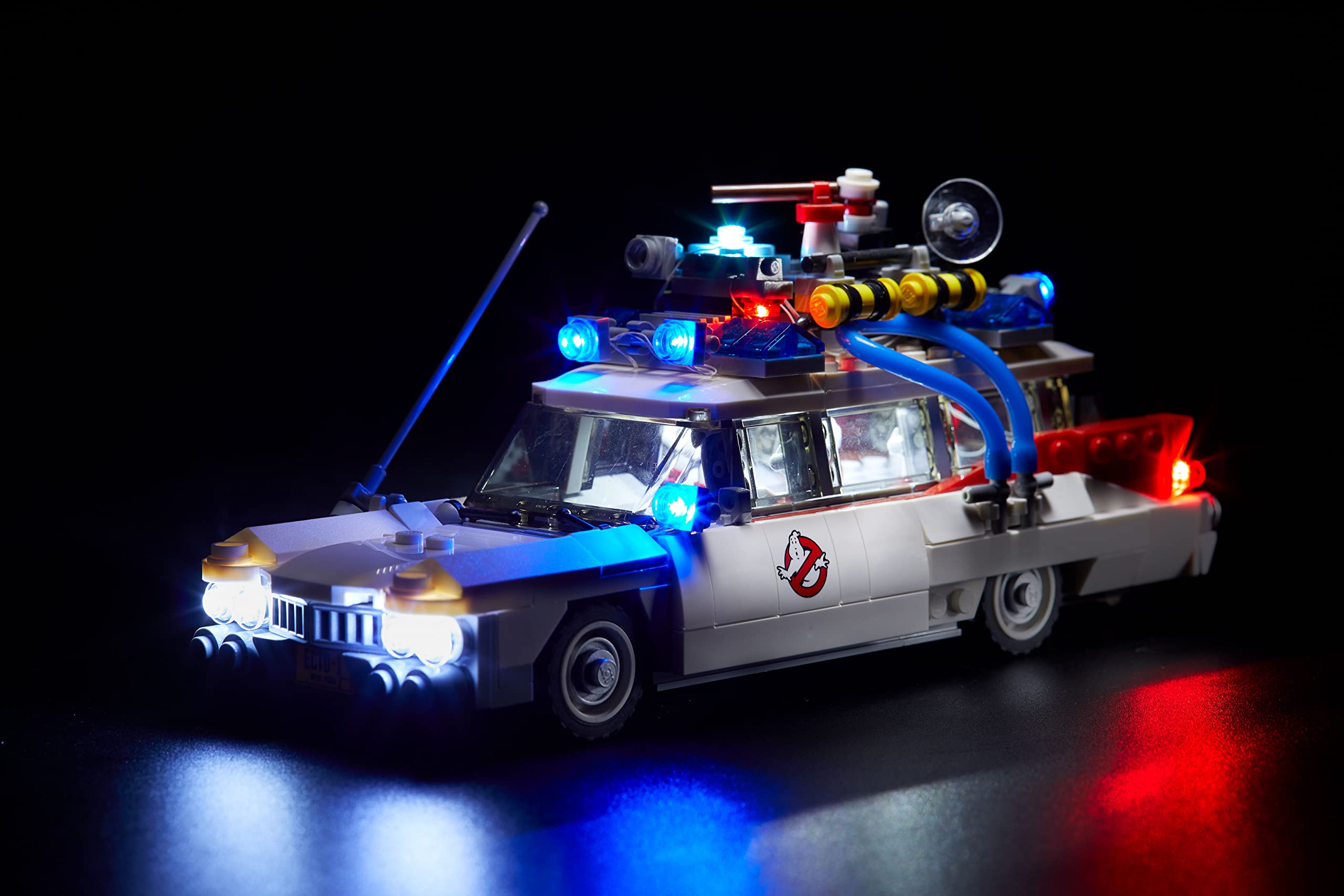 Lego Ghostbusters Ecto-1 Lighting Kit - Compatible with Lego Set 21108 (Car Not Included) | DIY Light Up Kit for Enhanced Display & Nighttime Play | Perfect for Lego Collections & Ghostbusters Fans