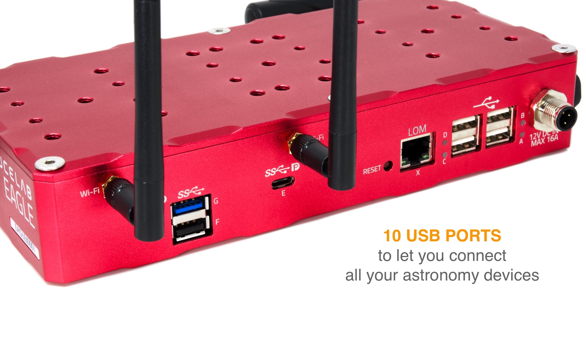 EAGLE6 Astronomy Computer for Telescopes & Astrophotography - Perfect for Stargazing, Deep Sky Imaging & Night Sky Exploration