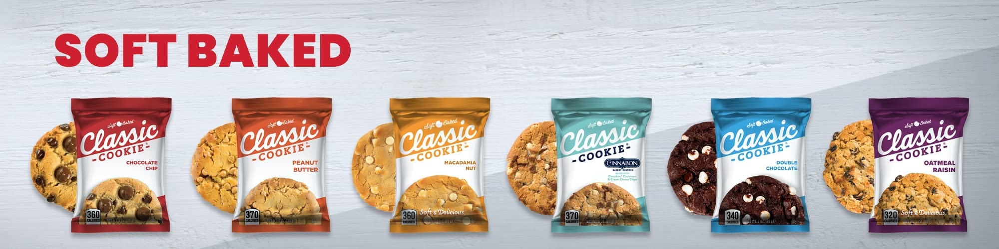 Classic Soft Baked Chocolate Chip Cookies - 12 Boxes (96 Individually Wrapped) | Bulk Snacks for Office, School & Family Gatherings | Perfect for Parties, Gifts & Coffee Time