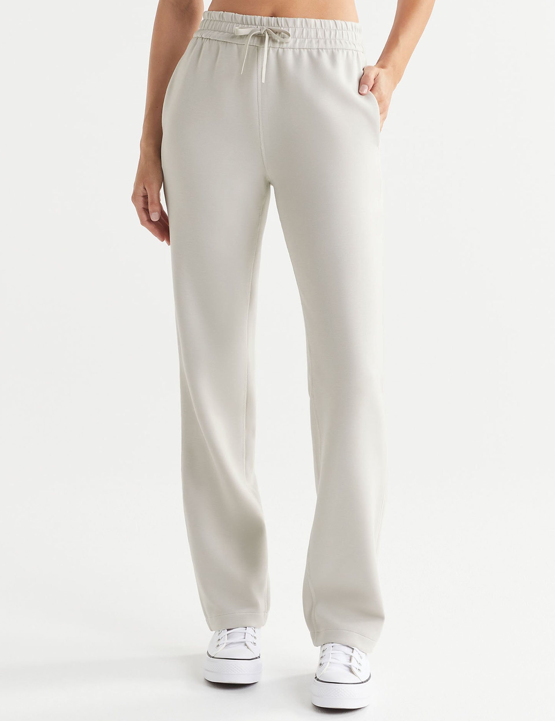Aimie Relaxed Fit Jogger Pants for Women - Soft Comfortable Lounge Pants with Elastic Waistband - Perfect for Yoga, Running, Home Wear and Casual Outfits