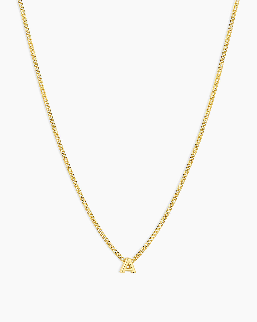 Wilder Mini Alphabet Necklace - Personalized Initial Pendant Jewelry for Women | Perfect Gift for Birthday, Anniversary & Everyday Wear