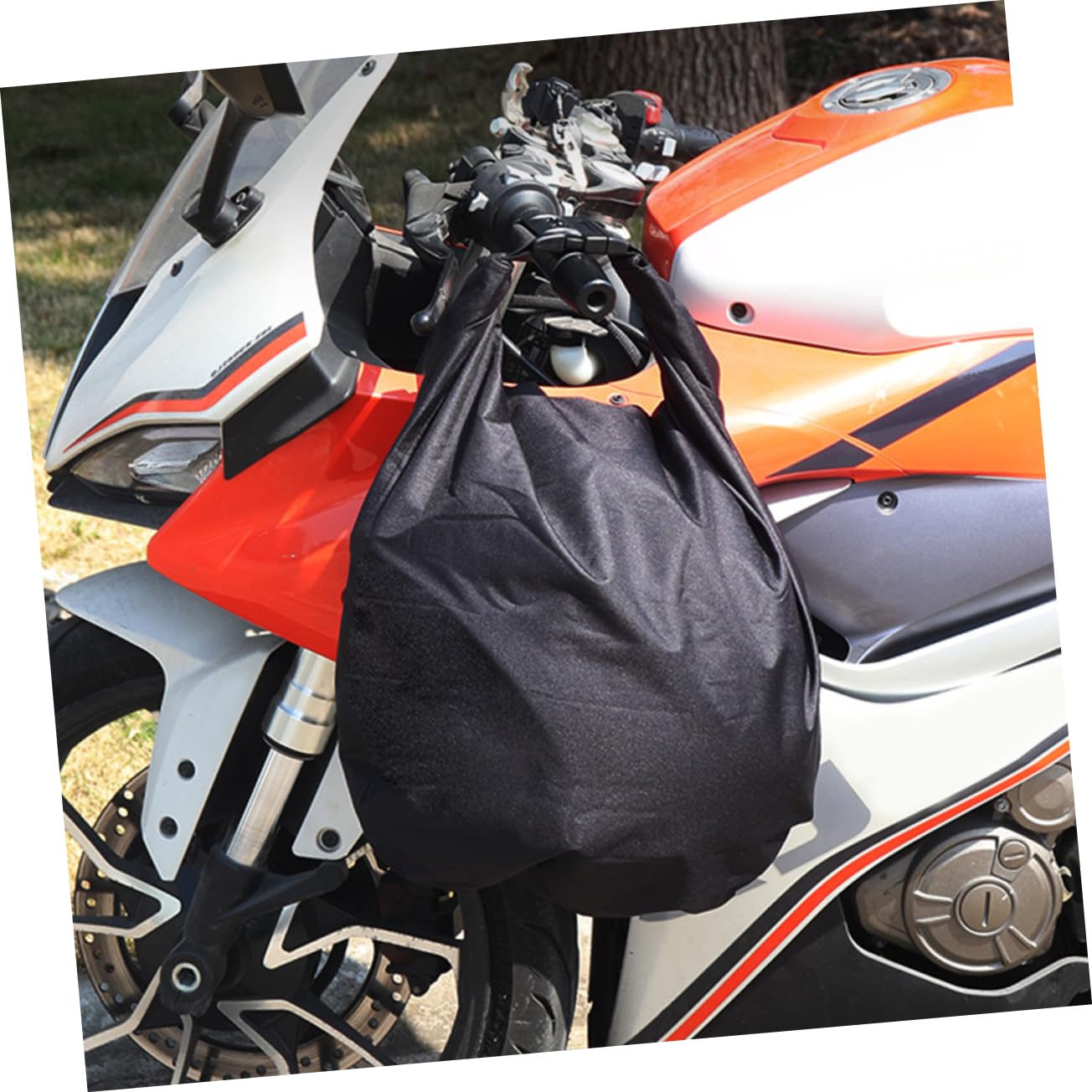 GLEAVI Motorcycle Helmet Storage Bag - Portable Helmet Holder & Container for Bikers - Perfect for Travel, Commuting, and Secure Storage