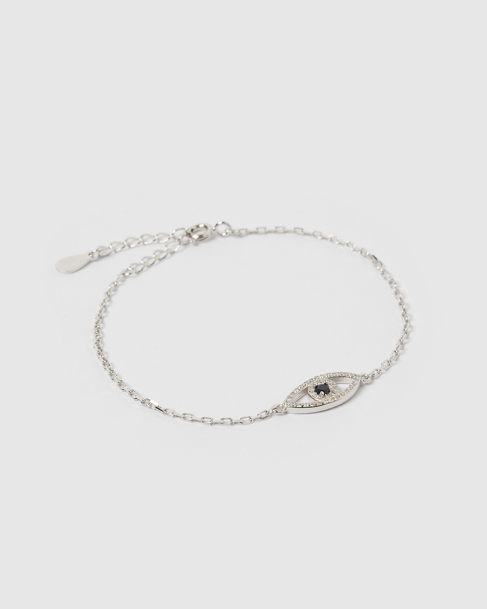 Izoa Sterling Silver Arti Eye Bracelet for Women - Protection & Healing Jewelry - Perfect for Meditation, Spiritual Gifts, and Everyday Wear