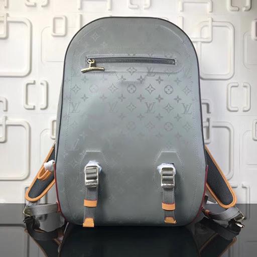 Authentic LV Monogram Titanium Backpack GM - Luxury Designer Travel & Everyday Carry Bag for Men & Women