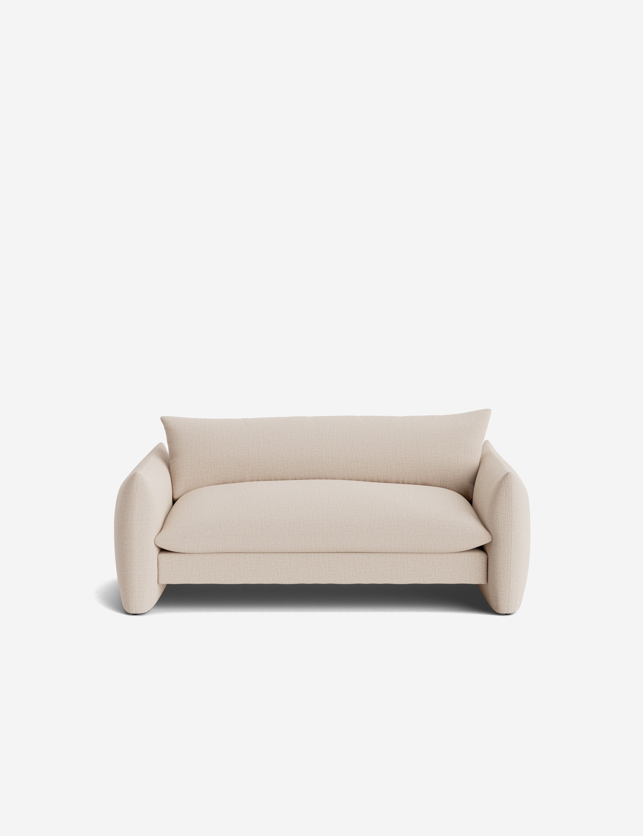 Banks Sofa - Modern Comfortable Couch for Living Room, Lounge & Office - Premium Upholstered Sectional Sofa with Soft Cushions
