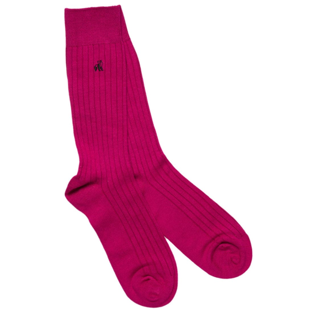 Premium Cerise Bamboo Socks with Comfort Cuff - Soft & Breathable for Women & Men - Perfect for Yoga, Running & Everyday Wear