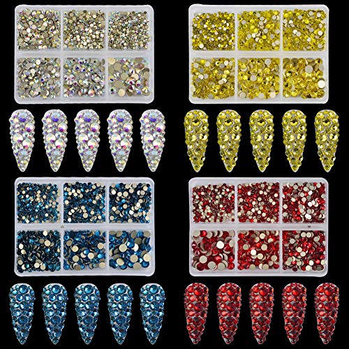 Mix color rhinestone 1