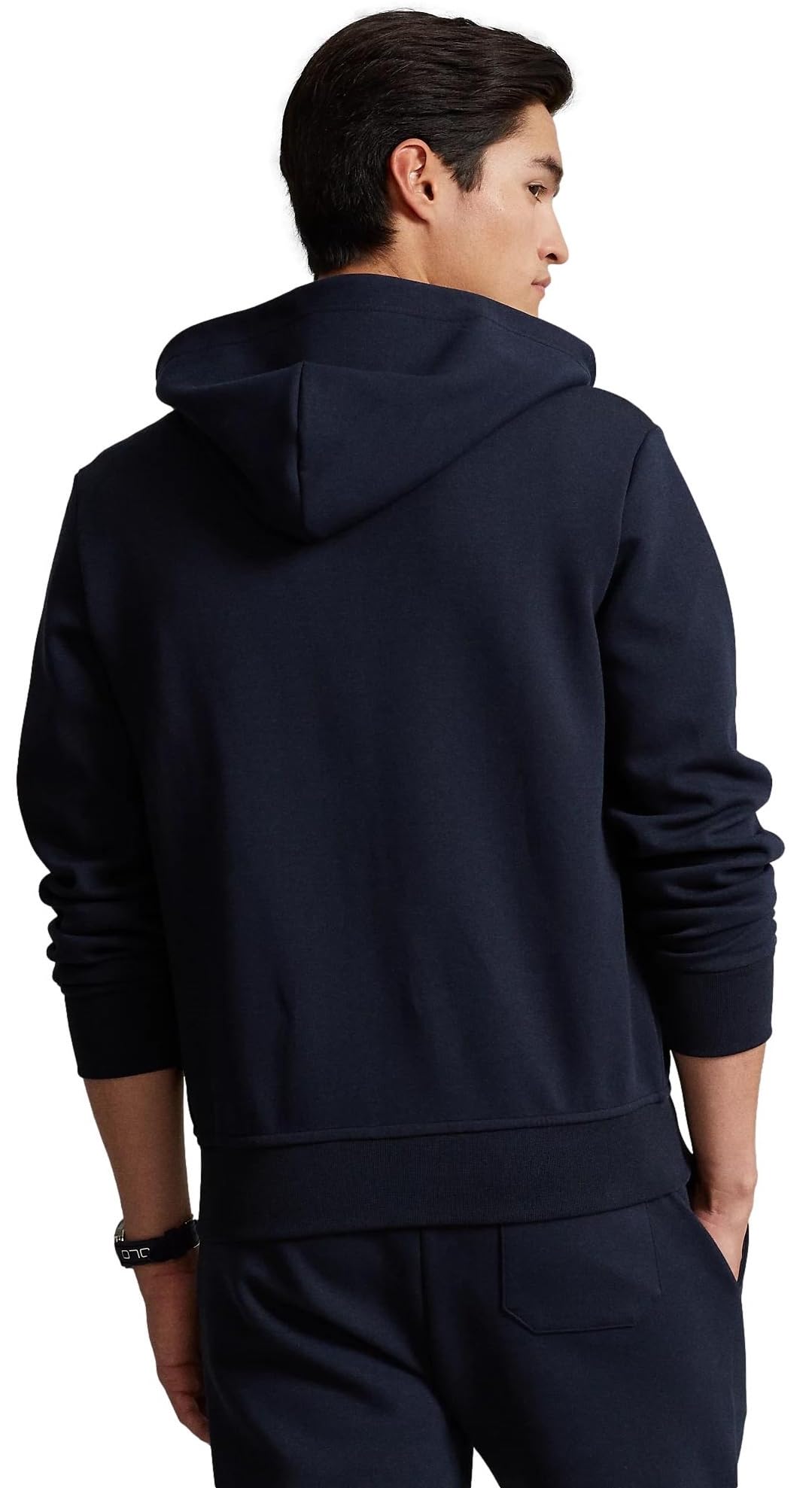 POLO RALPH LAUREN Men's Double-Knit Full-Zip Hoodie Sweatshirt | Lightweight Casual Jacket for Everyday Wear | Perfect for Gym, Work & Outdoor Activities