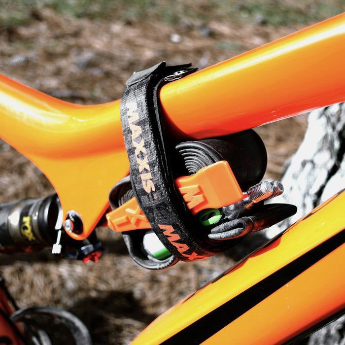 Maxxis Bike Tire Straps - Durable & Secure Bicycle Tire Holders for Mountain, Road & Commuter Bikes - Perfect for Transport, Storage & Emergency Repairs