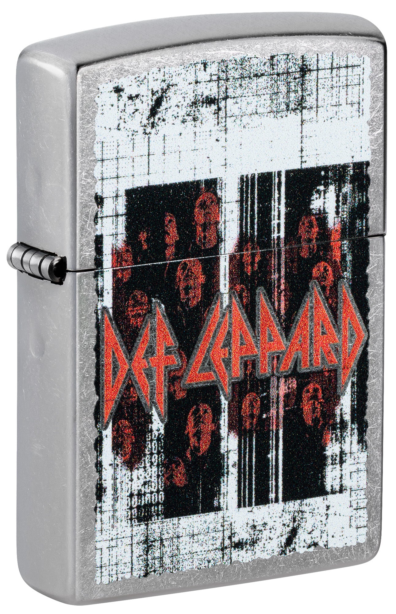 Def Leppard Logo Design - Colorful Street Chrome Graphic for T-Shirts, Posters & Merchandise | Rock Band Fan Gifts & Home Decor