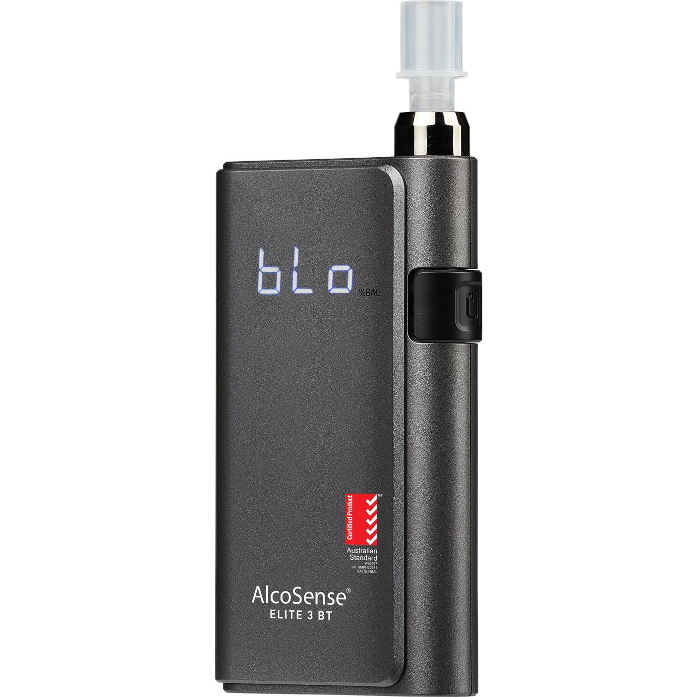 Andatech Alcosense Elite 3 BT Personal Breathalyser - Professional Bluetooth Breath Alcohol Tester for Accurate BAC Measurement | Perfect for Drivers, Workplace Safety & Personal Use