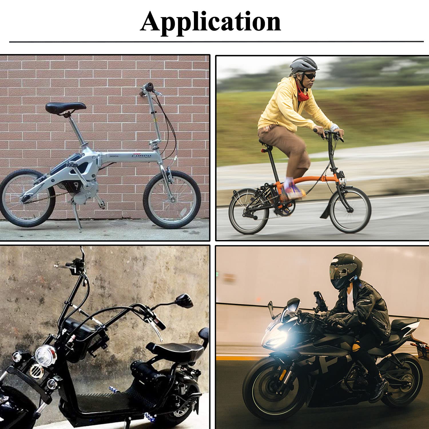Distinctive Skull Skeleton Hand Bicycle Mirror - Rearview Side Mirror with 10mm Handlebar Mount for Scooter, Moped, Motorcycle & Standard Bikes | Perfect for Night Rides and Urban Commuting