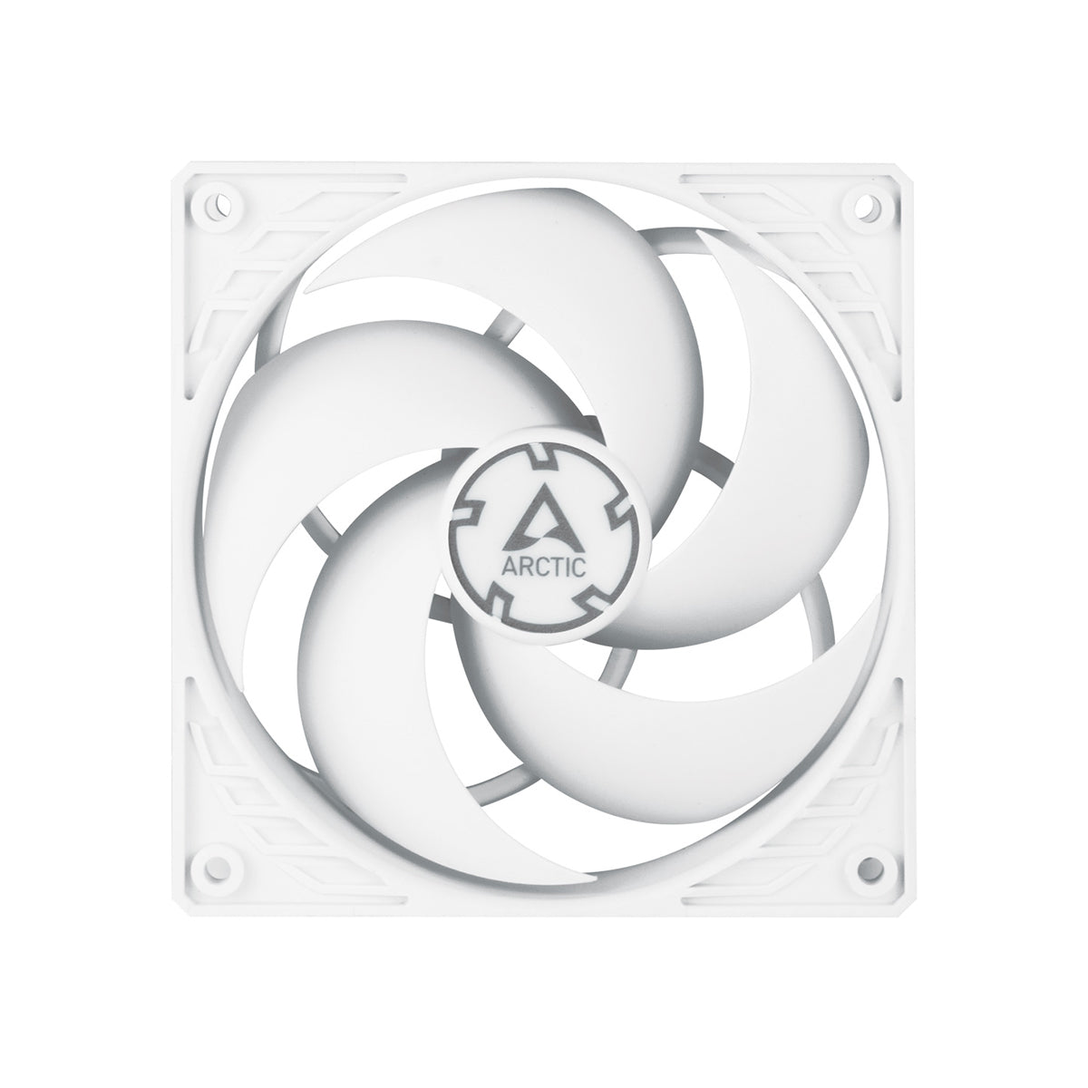 Arctic P12 PWM PST 120mm High Performance PC Cooling Fan - White | Ultra Quiet, Pressure Optimized for Cases, Radiators & CPU Coolers | Perfect for Gaming PCs, Workstations & Home Office Setups
