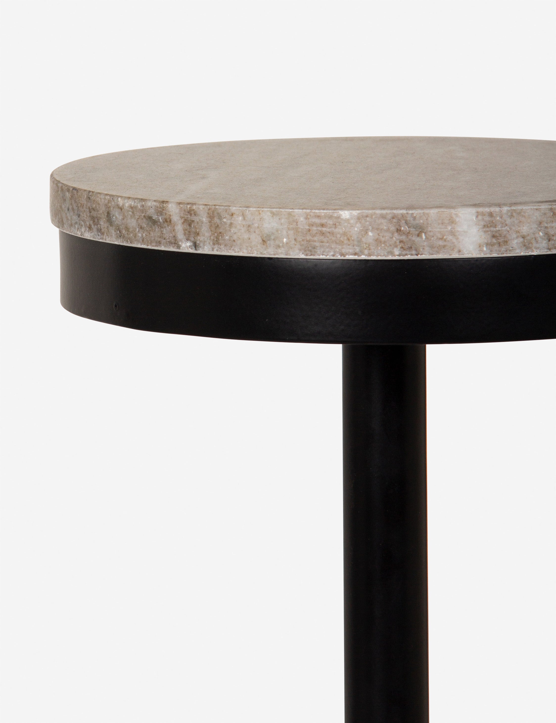 Modern Oswald Side Table - Small End Table with Storage Shelf for Living Room, Bedroom, or Office - Stylish & Functional Nightstand or Accent Table