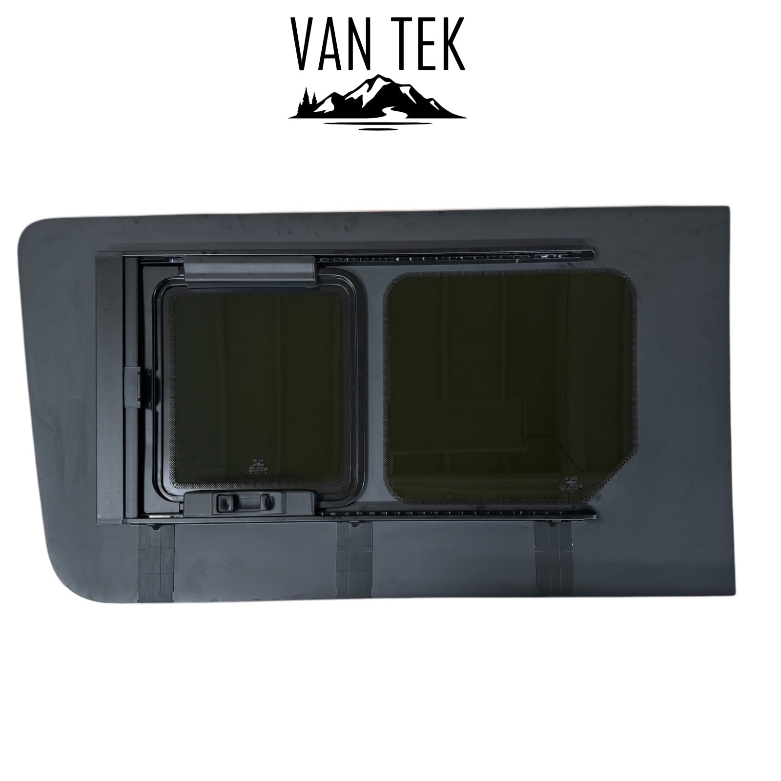 Mercedes Sprinter Driver Side Flush Sliding Window with Fly Screen - Replacement Van Window for Privacy & Ventilation - Perfect for Camping, Road Trips & Work Vans