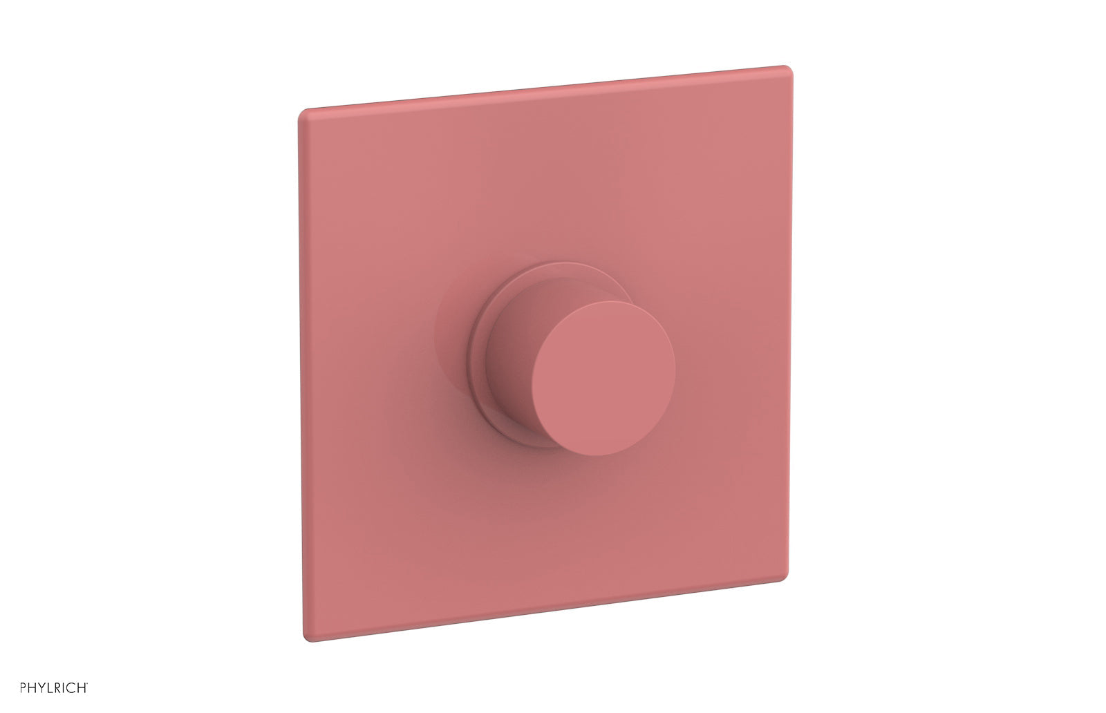 BASIC II 3/4 Thermostatic Square Shower Trim with Smooth Handle - Chrome Finish for Modern Bathrooms | Perfect for Home & Hotel Bathroom Renovations