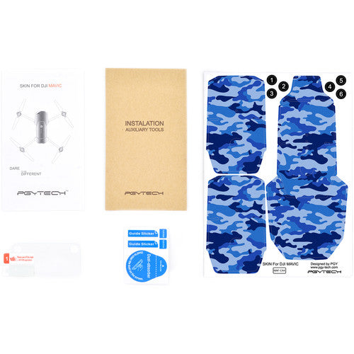 PGYTECH 3M Scotchcal Protective Skin for DJI Mavic CA4 - Durable Vinyl Wrap for Drone Protection & Customization | Perfect for Outdoor Adventures & Aerial Photography