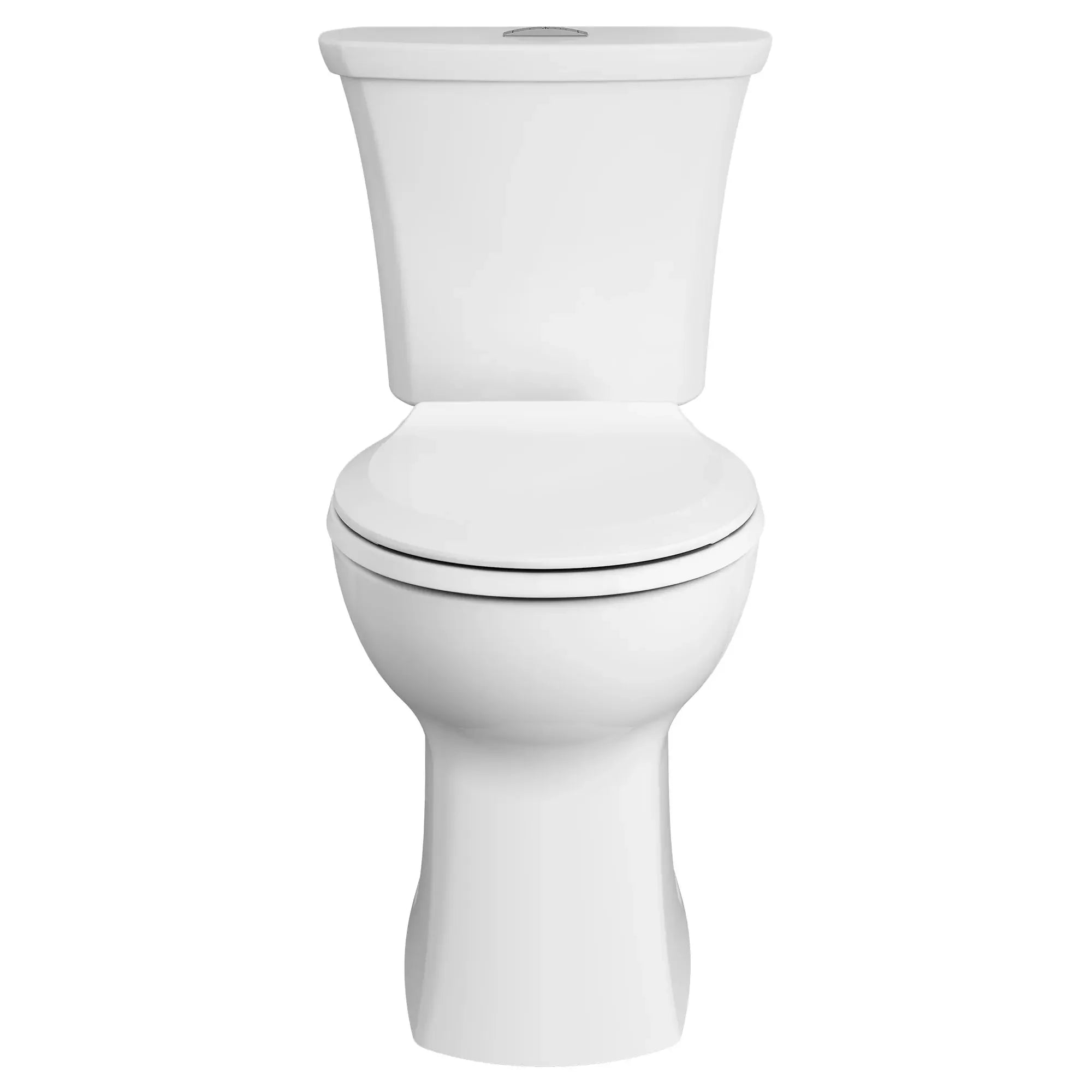 Edgemere 1.6 GPF/6.0 LPF & 1.1 GPF/4.1 LPF Dual Flush Round Front Toilet with Soft Close Seat - 16.5 Inch Water Saving Bathroom Toilet for Home, Apartment & Commercial Use