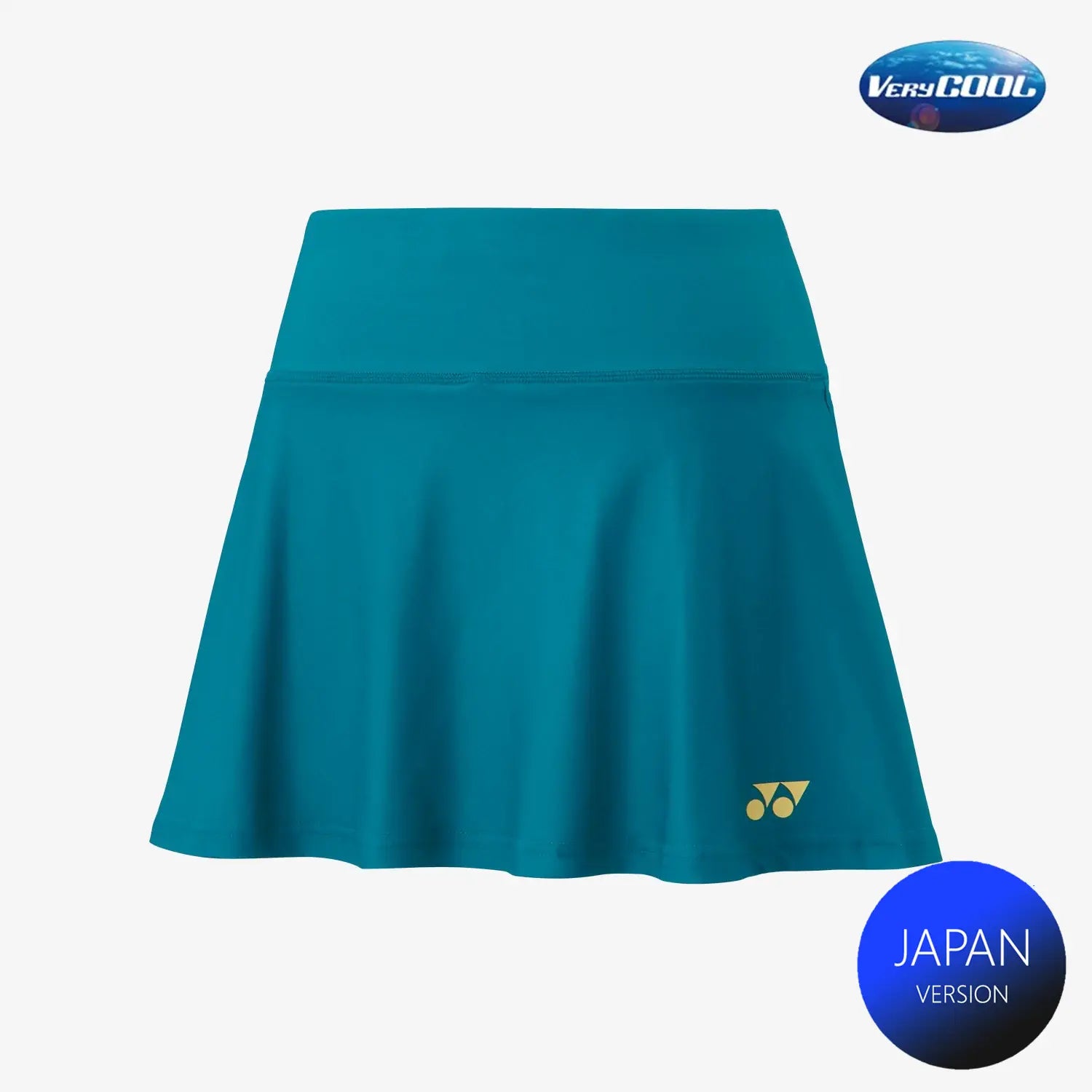 Yonex Women's Tennis Skirt 26120 - Blue Green | Lightweight Quick-Dry Sports Skirt for Tennis, Running & Workouts