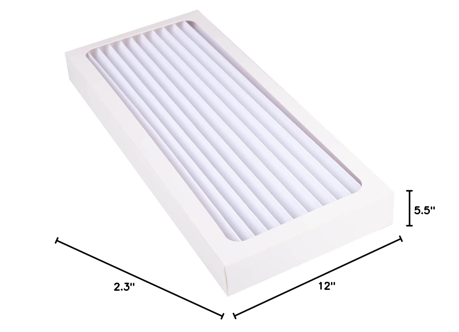 2 Pack Replacement HEPA Air Purifier Filters Compatible with Hamilton Beach Models 04383, 04384 - Genuine Part #990051000 - Perfect for Allergies, Dust, and Pet Dander in Bedrooms, Living Rooms & Offices